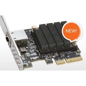 Presto Solo 10GBASE-T Ethernet 1-Port PCIe Card  [Thunderbolt compatible]