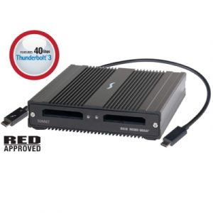 SF3 Series - RED Mini-Mag Card Reader - Thunderbolt 3