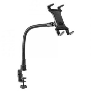 Arkon 4" Adjustable Height C-Clamp Table Mount with 22" Gooseneck and Universal Tablet Holder