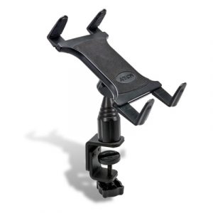 Arkon 4" Adjustable Height C-Clamp Table Mount with Universal Tablet Holder