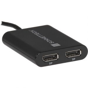 USB 3 to Dual DisplayPort Adapter - Supports 4K Displays - for M1/M2/M3 Macs