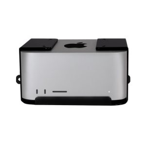 Steel Bracket for Securely Mounting a Mac Studio On a Wall or Under a Desk