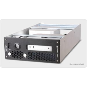 xMAC mini (2024+) 2U Rackmount System for two Mac minis